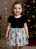 Black and Silver Holiday Dress - Fox Haven Gifts