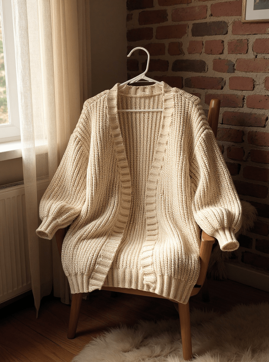 Creamy cardigan - Fox Haven Gifts