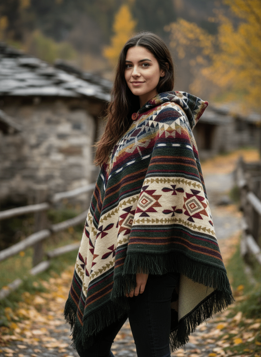 Forest Poncho - Fox Haven Gifts