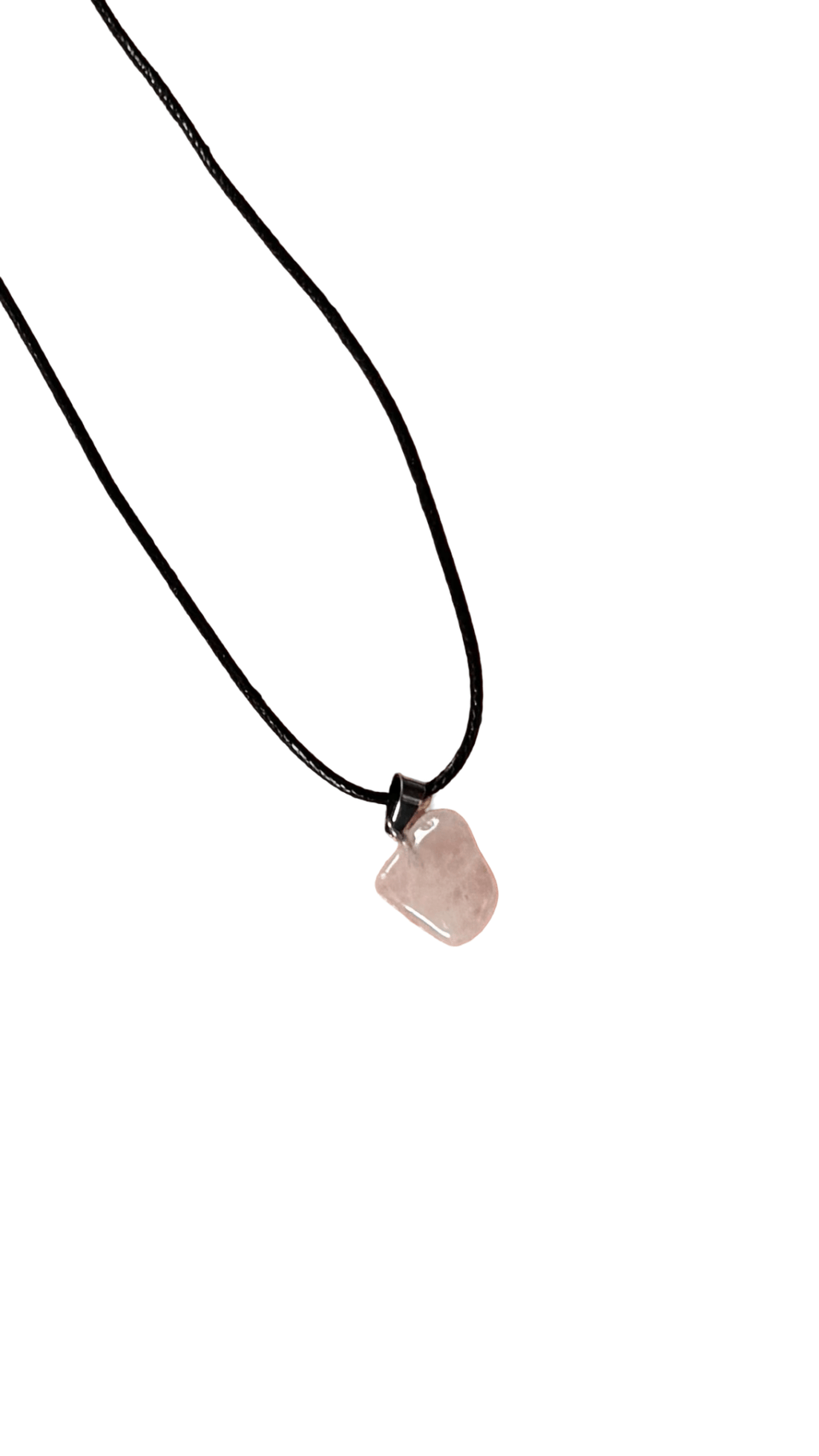 Gorgeous beanie with stunning rose quartz necklace! - Fox Haven Gifts