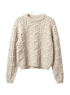 Ivory Sweater - Fox Haven Gifts