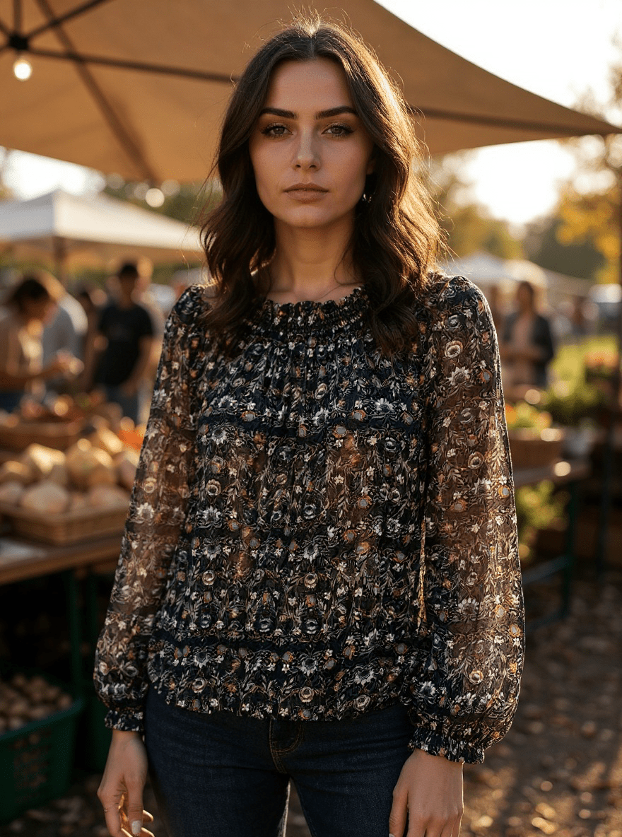 Silky Blouse - Fox Haven Gifts