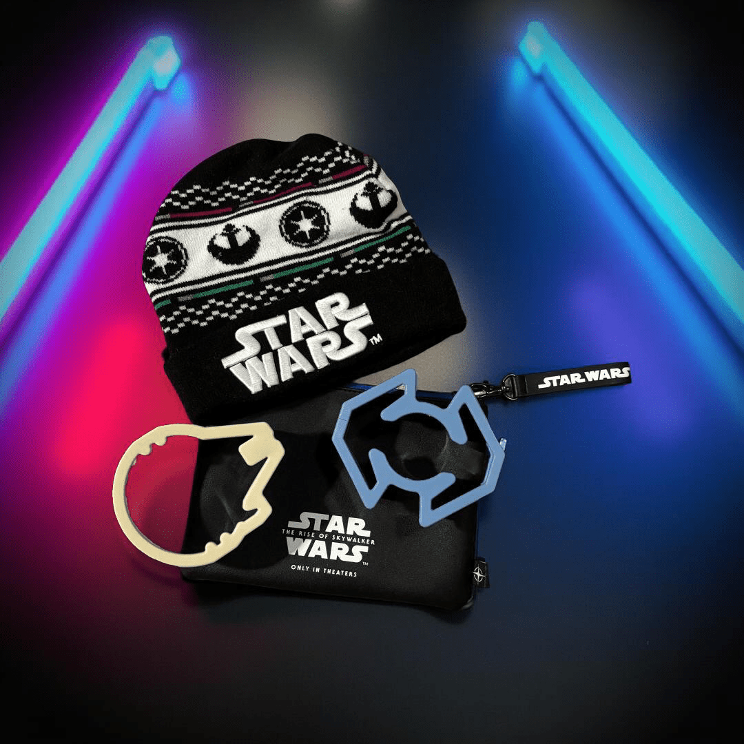 Star Wars beanie, cookie cutters, and zipper toiletries bag! - Fox Haven Gifts